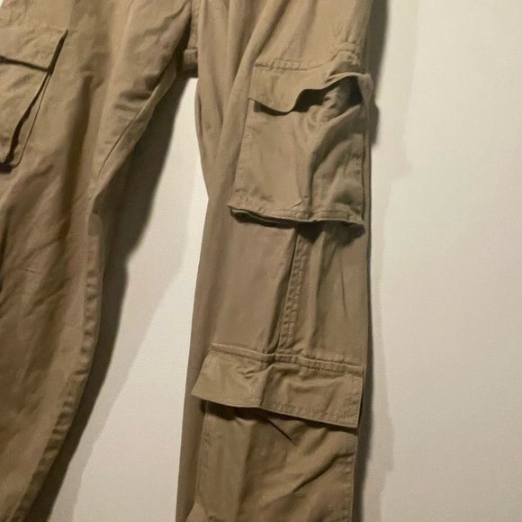 PLT Low Rise Tan Cargo Pants - Picture 10 of 16
